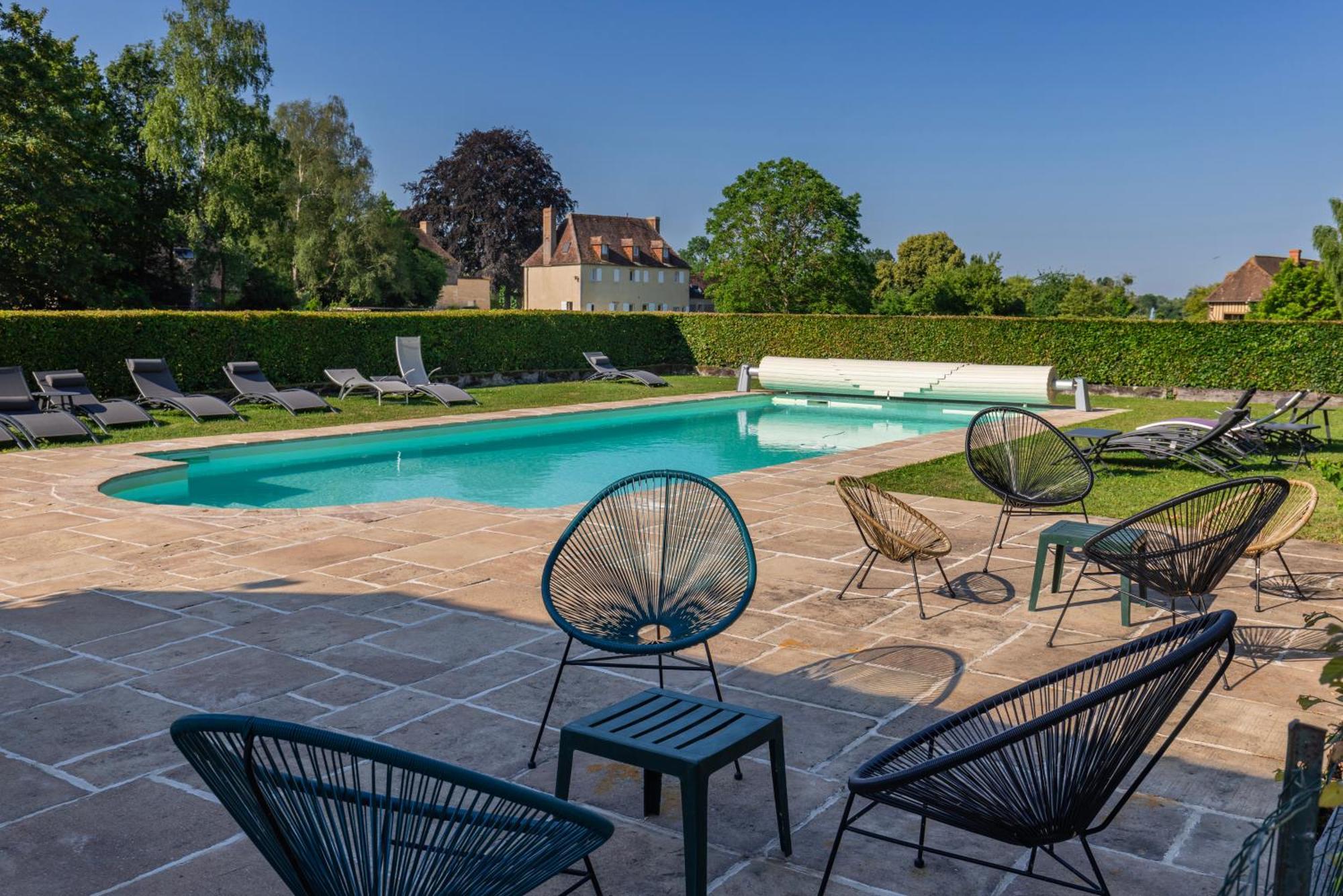 Charmante Chaumière Romantique Avec Piscine Chauffée Bieville-en-Auge